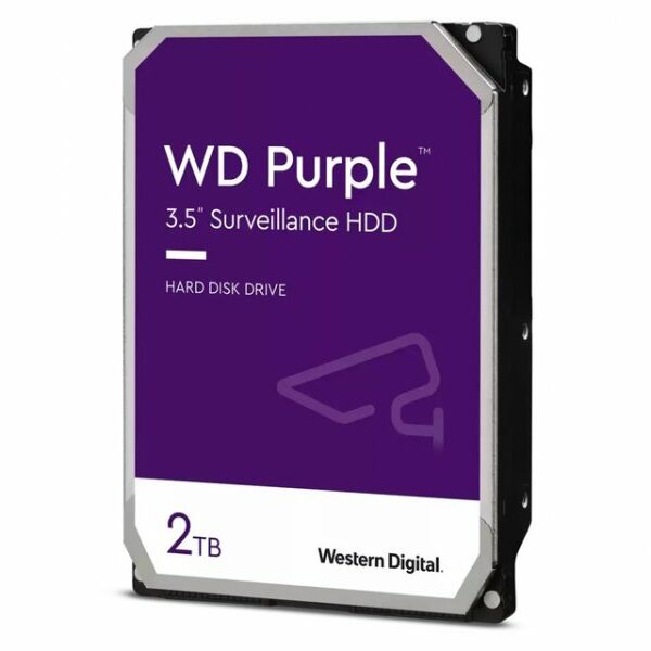 WESTERN DIGITAL 2TB WD23PURZ 3.5“ SATA III 256MB IntelliPower Purple hard disk