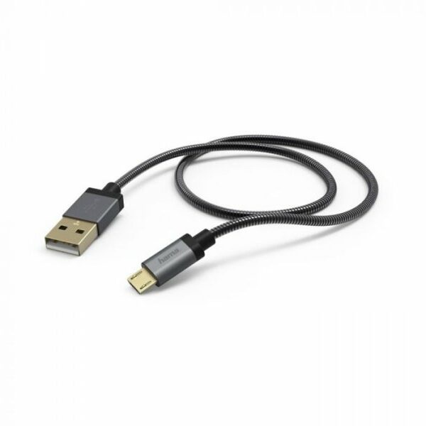 HAMA Metal Kabl Za Prenos/Punjenje, Micro-USB, 1.5 M