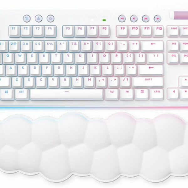 LOGITECH G715 TKL Gaming Keyboard – US, Off White – wireless