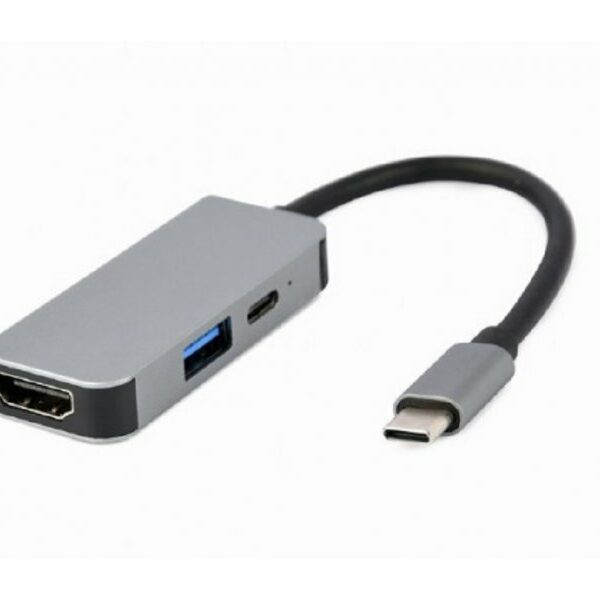 CablExpert A-CM-COMBO3-02 USB-C – HDMI/USB 3.0/PD (30607)