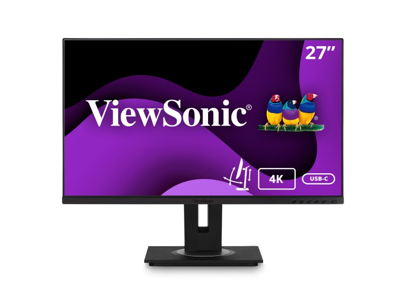 VIEWSONIC Monitor 27 Viewsonic VG2756-4K 3840×2160 4K UHD IPS 5ms 60Hz 2x HDMI DP 3x USB 3.2 Pivot Zvučnici 4
