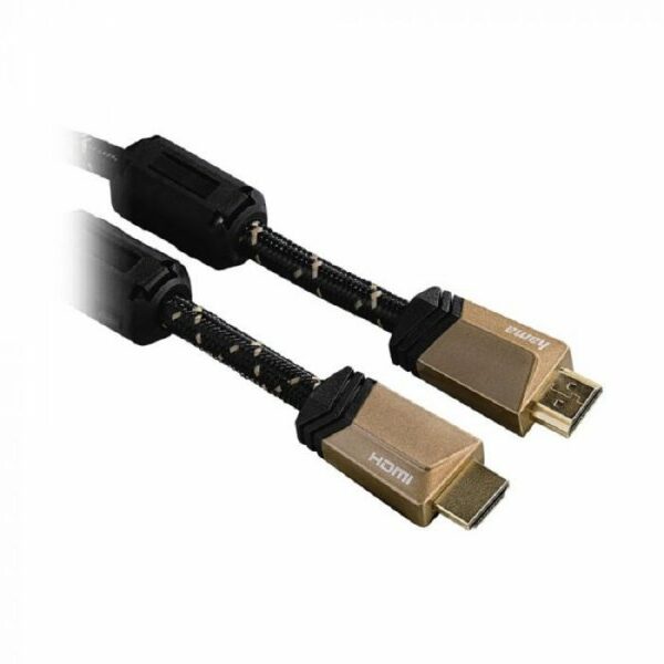 HAMA AV kabl HDMI-HDMI 0.75m,premium,feritni filter 4K 122209