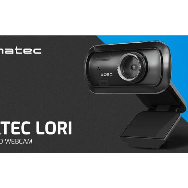 NATEC LORI, Web kamera, Full HD 1080p, Max. 30fps, crna (NKI-1671) 3
