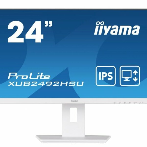 IIYAMA Monitor 24“ WHITE, ETE IPS-panel, 1920×1080