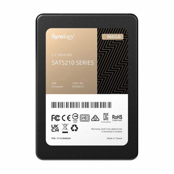SYNOLOGY 960GB 2.5“ SATA III SAT5210-960G SSD disk
