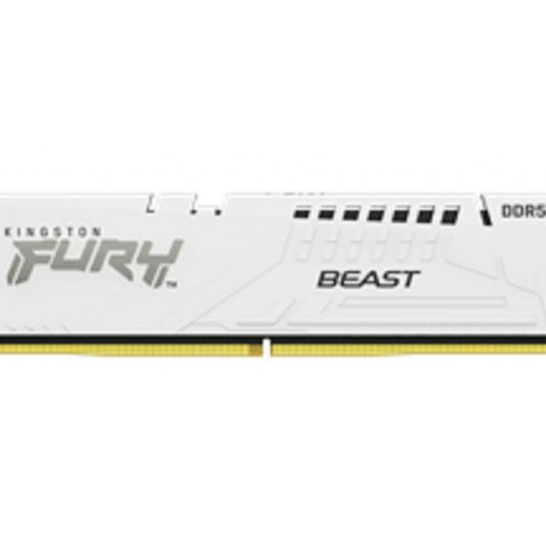 KINGSTON DDR5 64GB (2x32GB) 6000MHz CL40 DIMM [FURY Beast] White XMP KF560C40BWK2-64