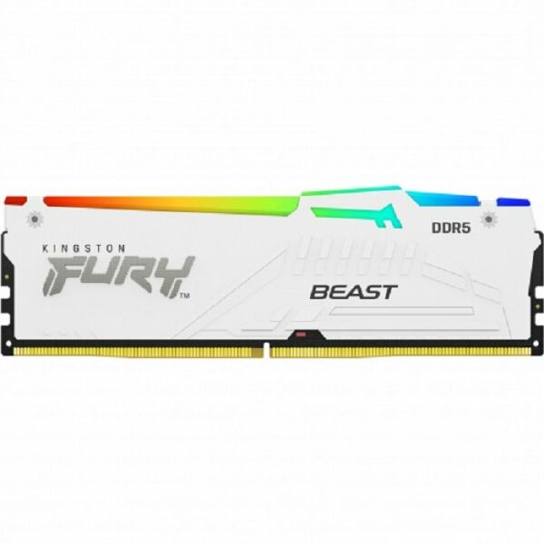 KINGSTON DDR5 32GB 5600MHz CL36 DIMM FURY Beast White RGB EXPO KF556C36BWEA-32