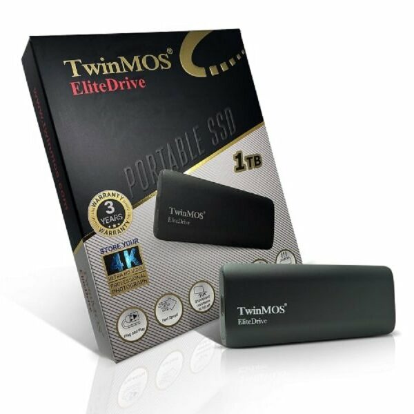 TwinMOS 1TB EliteDrive Gold (PSSDGGBMED32B) USB 3.2 TypeC eksterni SSD
