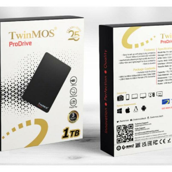 TwinMOS 1TB USB3.0 TM1000GPD eksterni hard disk 3