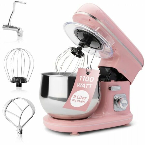 CLATRONIC Multifunkcionalni mikser Clatronic KM 3711 PINK 5 l, 1100 w (KM3711 PINK) 3