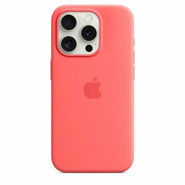 APPLE IPhone 15 Pro Silicone Case w MagSafe – Guava (mt1g3zm/a)