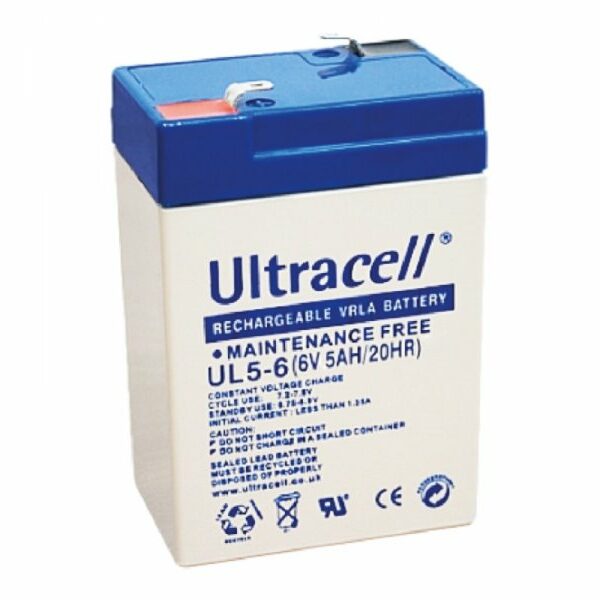 ULTRACELL 6V/5,0 Žele akumulator