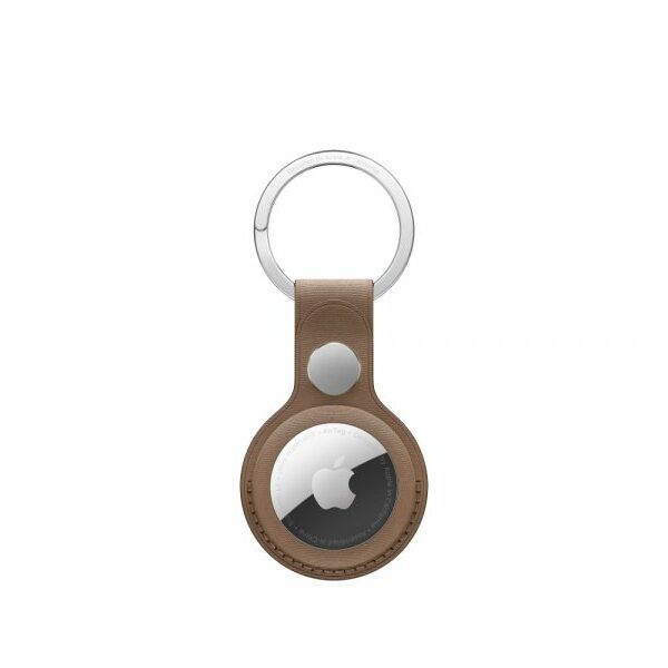APPLE AirTag FineWoven Key Ring – Taupe (mt2l3zm/a)