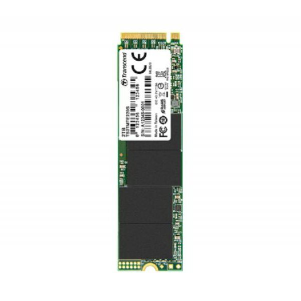 TRANSCEND 2TB M.2 2280 NVMe SSD, PCIe Gen3x4 TS2TMTE220S