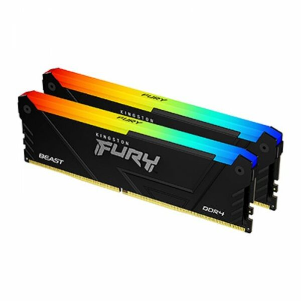 KINGSTON DDR4 32GB 2x16GB 3200MHz Fury Beast RGB KF432C16BB12AK2/32