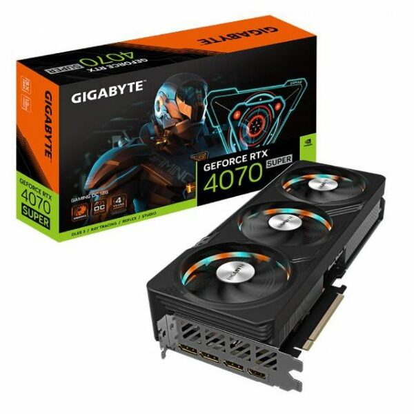 GIGABYTE NVidia GeForce RTX 4070 SUPER GAMING 12GB GV-N407SGAMING OC-12GD grafička karta