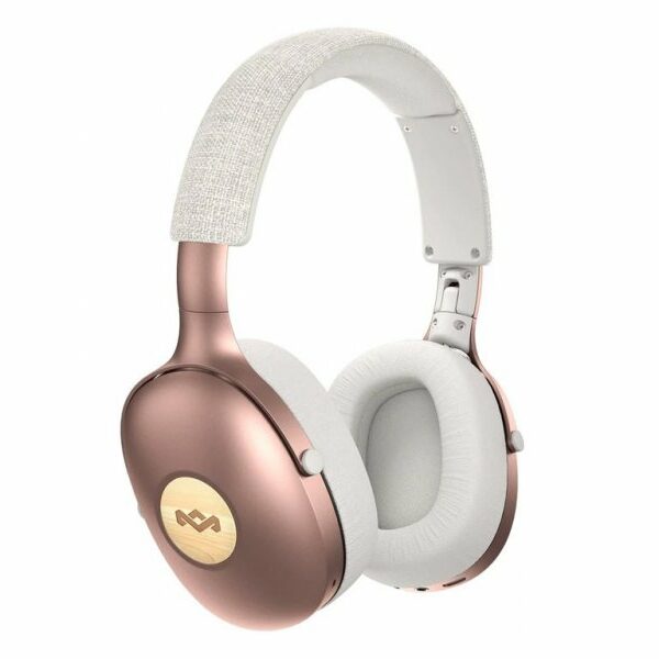 House of Marley Positive VIbration XL Bluetooth Over-Ear Headphones – Copper