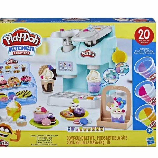 PLAY-DOH Super colorful cafe playset 3