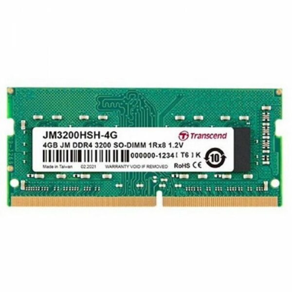 TRANSCEND SODIMM DDR4, 4GB, 3.200MHz (JM3200HSH-4G)