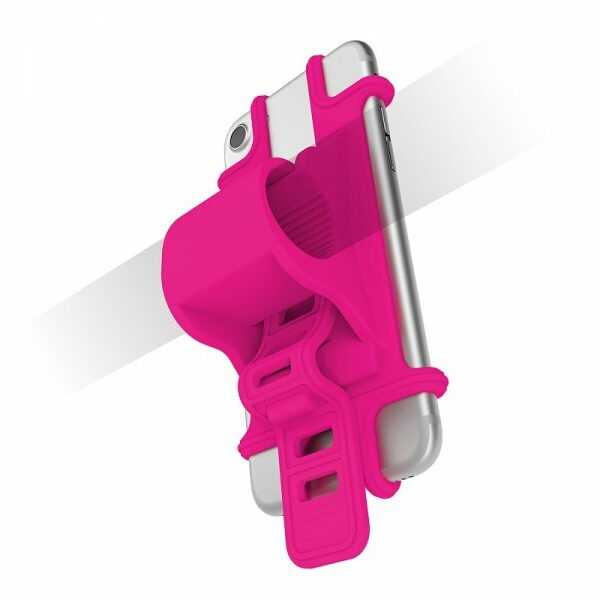 CELLY Držač telefona Easy za bicikle u pink boji 3