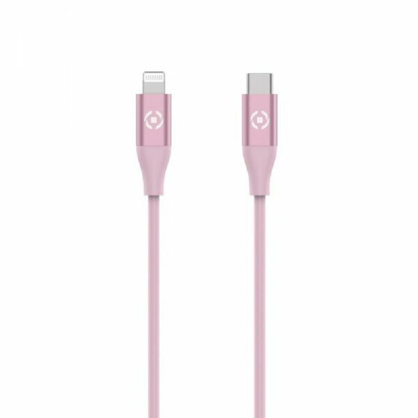 CELLY USBC – Lightning kabl u pink boji