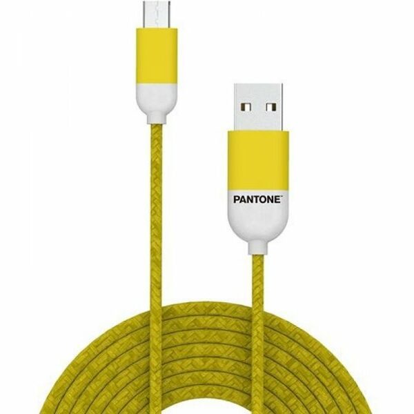 Pantone Micro USB kabl MC001 u ŽUTOJ boji 3
