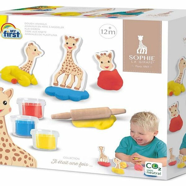 SES CREATIVE Sofi žirafa plastelin set