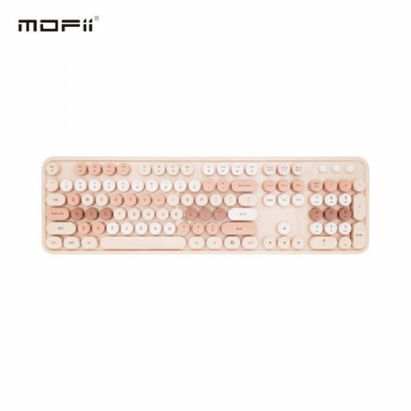 MOFII WL sweet retro set tastatura i miš u MILK TEA boji