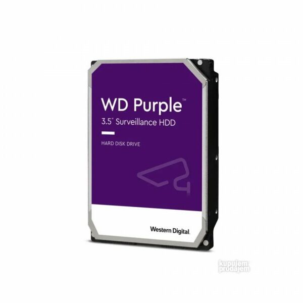 WESTERN DIGITAL HDD 12TB 256MB 7200rpm WD121PURZ Purple