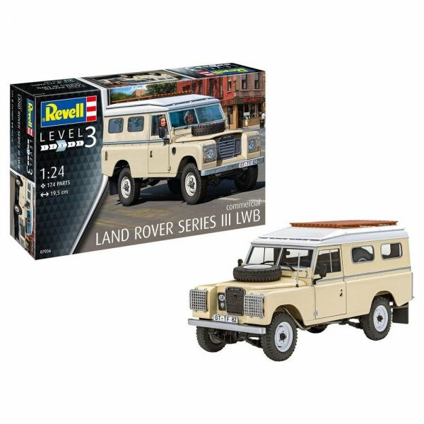 REVELL Maketa Land Rover Series III LWB (Commercial) 3