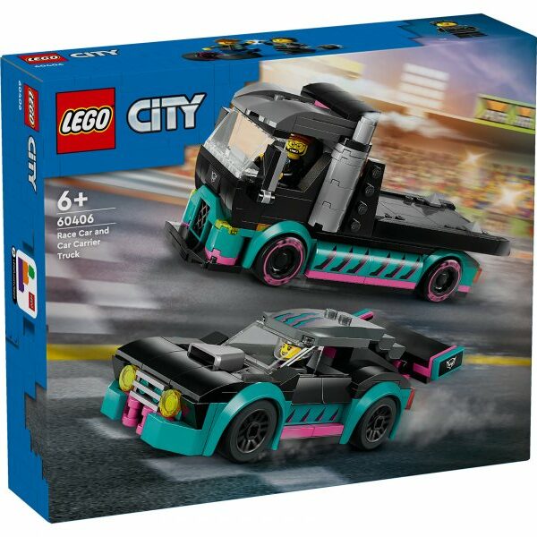 LEGO 60406 Trkački auto i auto-transporter