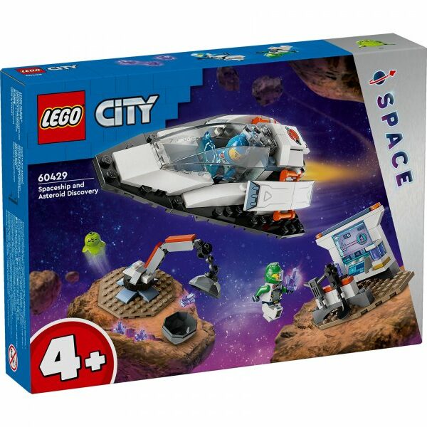 LEGO 60429 Otkrivanje svemirskih brodova i asteroida