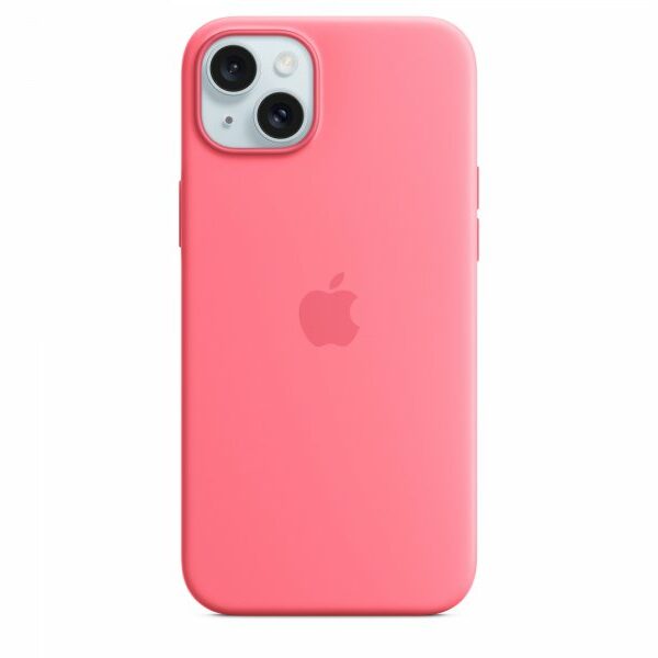 APPLE IPhone 15 Plus Silicone Case with MagSafe – Pink ( mwne3zm/a )
