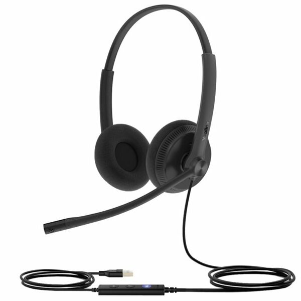 Yealink Headset Wired USB UH34 Dual Teams