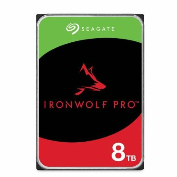 SEAGATE HDD Ironwolf pro NAS (3.5“/8TB/SATA/rmp 7200) ST8000NT001