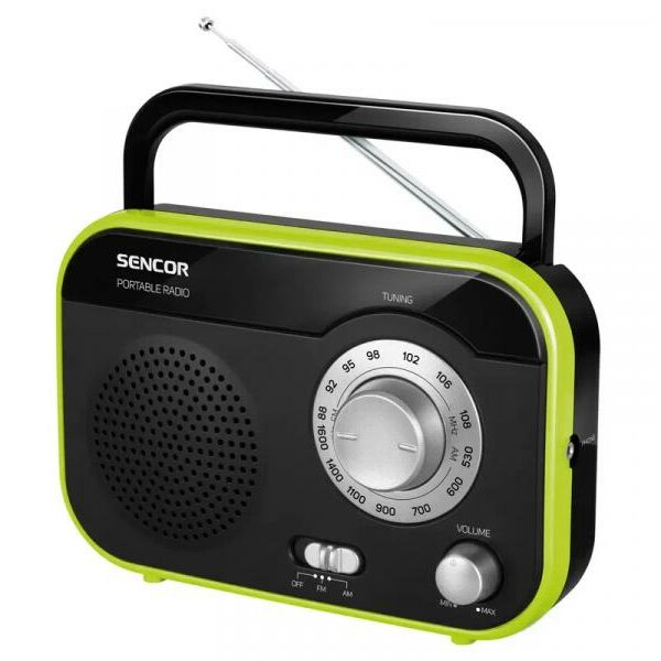 SENCOR Radio SENCOR SRD 210 BGN crno/zeleni