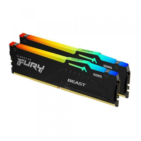 KINGSTON DDR5 32GB (2x16GB) 6000MHz Fury Beast RGB KF560C30BBAK2-32