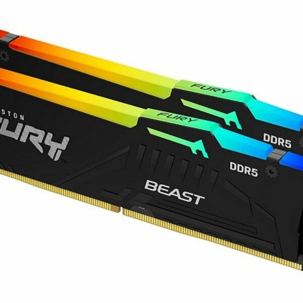 KINGSTON DDR5 32GB (2x16GB) 6000MHz Fury Beast RGB KF560C30BBEAK2-32