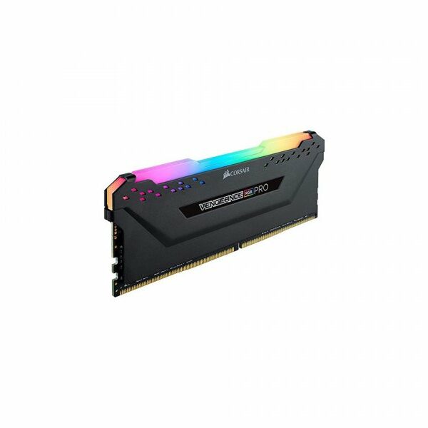 CORSAIR VENGEANCE® RGB PRO 32GB (2 x 16GB) DDR4 DRAM 3200MHz C16 Memory Kit — Black CMW32GX4M2E3200C16