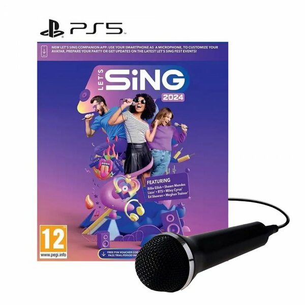 RAVENSCOURT PS5 Let’s Sing 2024 – Single Mic Bundle