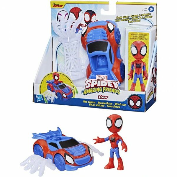 HASBRO Spiderman figura i vozilo asst ( F6776 )
