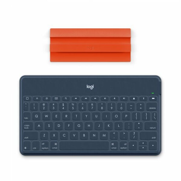 LOGITECH Tastatura Keys-to-go Ultra-light, Ultra-Portable Bluetooth za iPhone, iPad, Apple TV i Mac – plava – UK