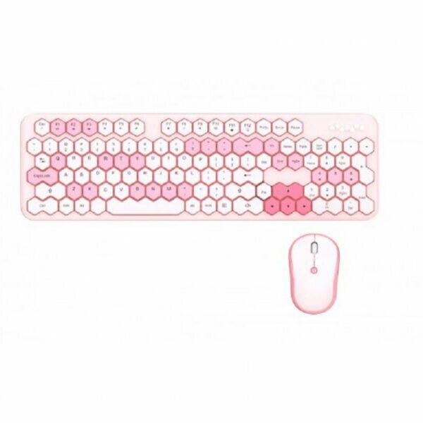 MOFII Honey comb set tastatura i miš u PINK boji