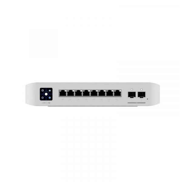 UBIQUITI USW-PRO-8-POE-EU – Ubiquiti USW-Pro-8-PoE-EU An 8-port, Layer 3 switch with PoE+ and PoE++ output