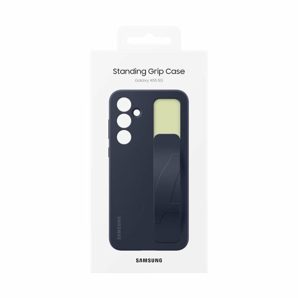 SAMSUNG Zaštitna silikonska maska za telefon kaišem Samsung A55 5G teget (EF-GA556TBEGWW)