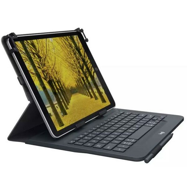 LOGITECH Univerzalna Folio Tastatura Bluetooth za 9-10 inch Apple, Android, Windows tablete – Crna – UK