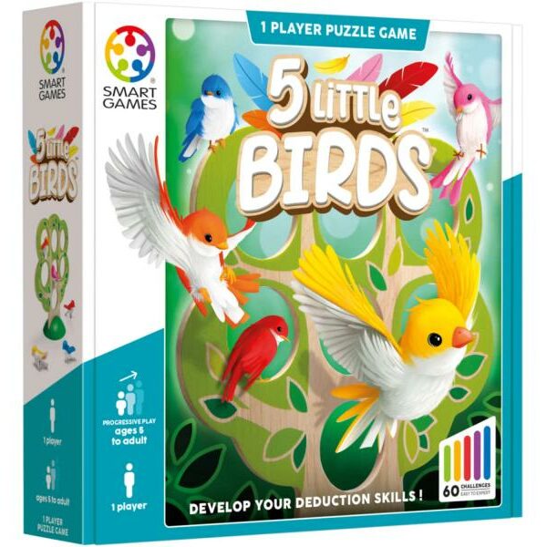SMART Puzzle smart games 5 ptičica (MDP25639)