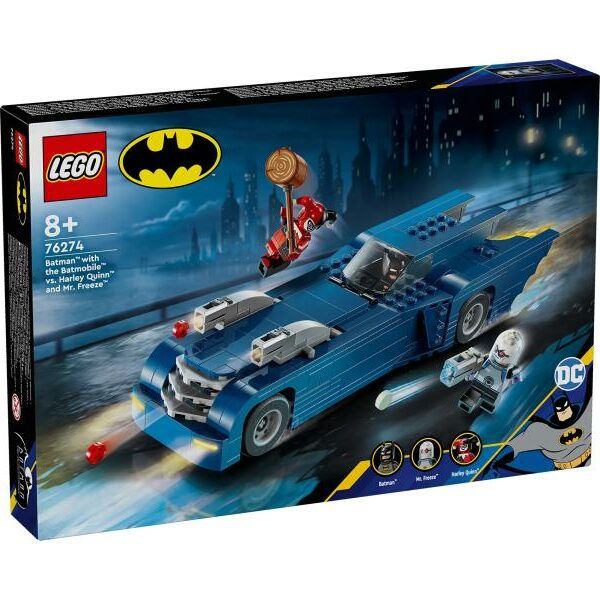 LEGO Betmen™ sa Betmobilom™ protiv Harli Kvin™ i Gospodina Ledenog™ (76274 )